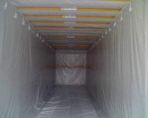 garment shipping bar system